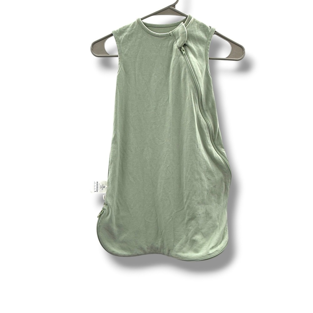 Kaiya Baby Sleep Sack 0-6M Sage Green Organic Cotton 0.5 TOG Wearable Blanket